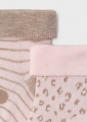 Set of four pairs of socks - Pink
