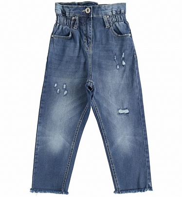 Item: High-waisted stretch denim trousers iDO High-waisted stretch denim trousers iDO