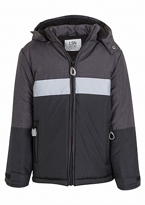 Item: Reflective detailing anorak. - Gray Reflective detailing anorak. - Gray