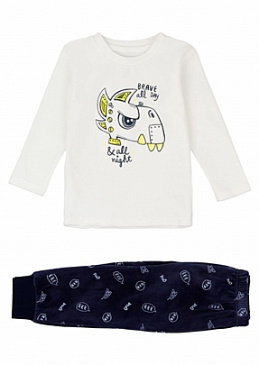 Dinosaur motif PJ set.