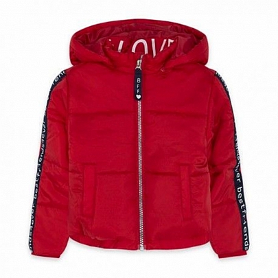 Item: TECHNICAL FABRIC PARKA - Red TECHNICAL FABRIC PARKA - Red