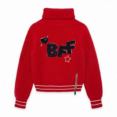 Item: KNITTED JUMPER - Red KNITTED JUMPER - Red