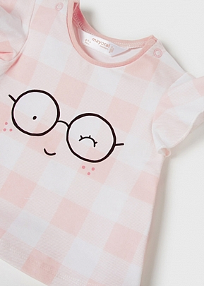Item: Set of 2 short sleeve ECOFRIENDS T-shirts Mayoral - Pink Set of 2 short sleeve ECOFRIENDS T-shirts Mayoral - Pink