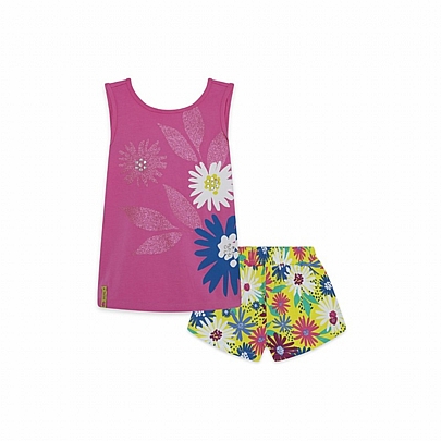 Item: Set tuc-tuc shorts flowers Set tuc-tuc shorts flowers