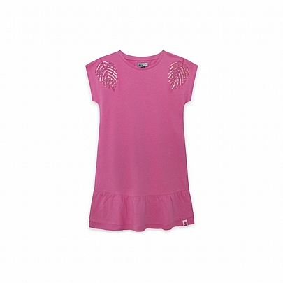 Item: DRESS nathkids ADRIANA TROPICAL PUZZLE - Fuchsia DRESS nathkids ADRIANA TROPICAL PUZZLE - Fuchsia