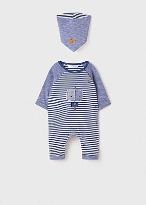 Mayoral ECOFRIENDS sleepsuit with bib 