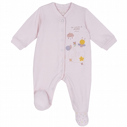 Item: Chicco long-sleeved bodysuit - Pink Chicco long-sleeved bodysuit - Pink