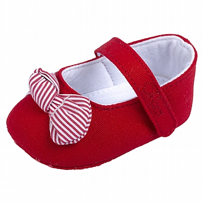 Chicco Cuddle ballerinas with bow  - Red