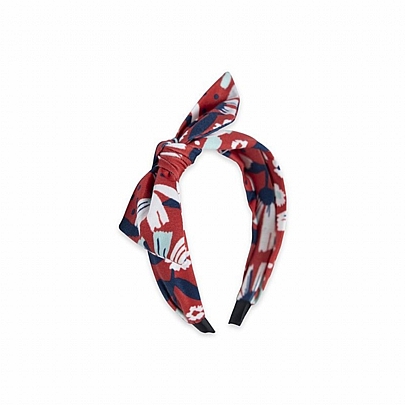 Item: RED FLOWERS RIGID HAIRBAND FOR GIRLS SEA LOVERS tuc-tuc - Red RED FLOWERS RIGID HAIRBAND FOR GIRLS SEA LOVERS tuc-tuc - Red