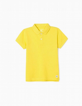 Item: POLO SHIRT zippy - Yellow POLO SHIRT zippy - Yellow