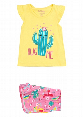 Item: Sleeveless t-shirt set with Sleeveless t-shirt set with