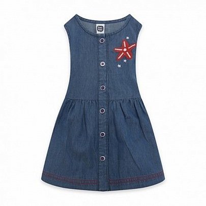 Item: BLUE SUSPENDERS DENIM DRESS FOR GIRLS RED BLUE SUSPENDERS DENIM DRESS FOR GIRLS RED