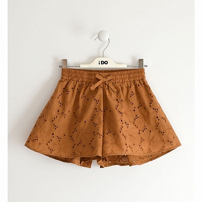 Item: perforated shorts iDO - Brown perforated shorts iDO - Brown