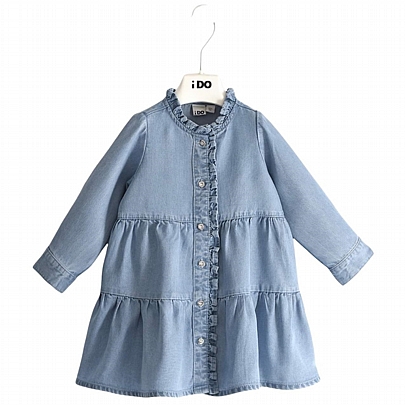 Item: denim dress iDO - Light blue denim dress iDO - Light blue