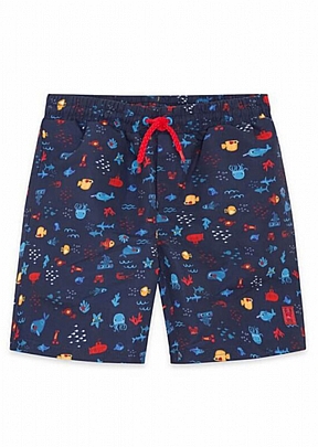 Item: bermuda swimsuit tuc tuc red submarine - Dark blue bermuda swimsuit tuc tuc red submarine - Dark blue