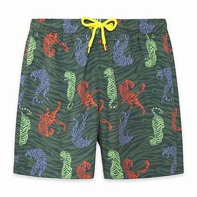 Item: bermuda swimsuit NATHKIDS - Green bermuda swimsuit NATHKIDS - Green