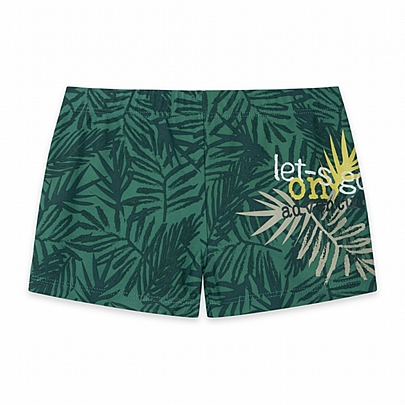 boxer swimsuit jungle street tuc-tuc - Green