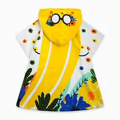 Item: poncho beach towel tuc-tuc - Yellow poncho beach towel tuc-tuc - Yellow