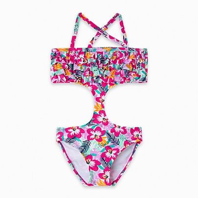 one-piece swimsuit tricini tuc-tuc - Fuchsia