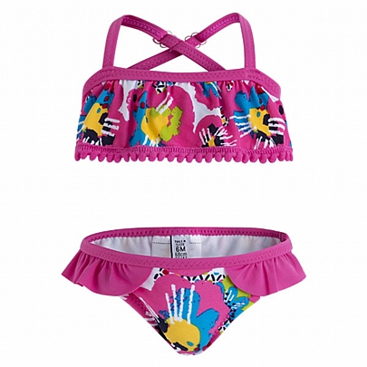 Item: swimsuit bikini nature fusion tuc-tuc - Pink swimsuit bikini nature fusion tuc-tuc - Pink