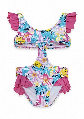 one-piece swimsuit tricini tuc-tuc - Pink