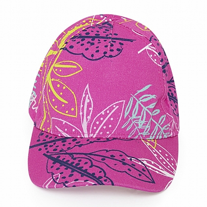 Καπέλο δετό με φύλλα island ροζ tuc-tuc - Φούξια