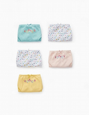 underwear set of 5 pieces zippy