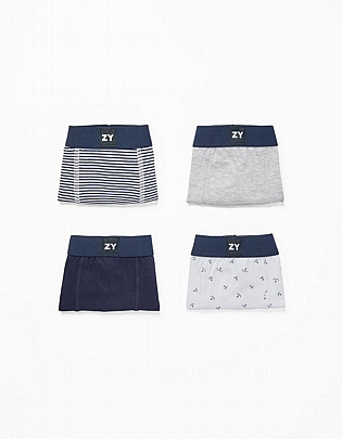 underwear set of 4 pieces zippy