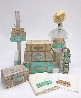 Christening Set Travel Suitcases Elena Manakou