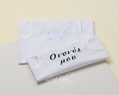 Godfather/godmother apron lina baby - White