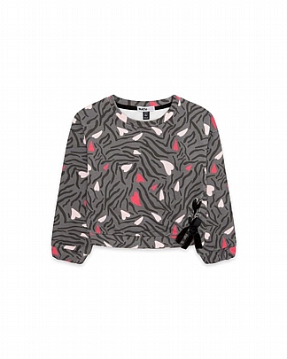 Item: nath kids sweatshirt - Gray nath kids sweatshirt - Gray