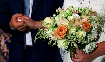 Wedding  at church of Saint Paraskevi