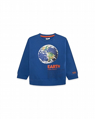 Item: nath kids sweatshirt - Blue nath kids sweatshirt - Blue