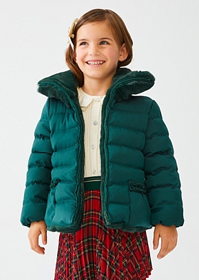abel and lula double sided glitter jacket - Green