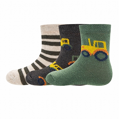 socks 3-Pack ewers - Dark grey