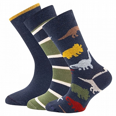 socks 3-Pack ewers - Dark Beige