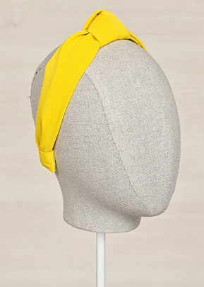 Item: Abel and lula crepe knot shack - Yellow Abel and lula crepe knot shack - Yellow