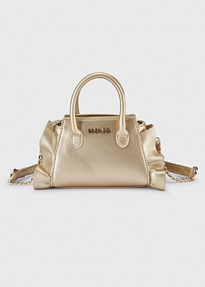 Item: abel and lula fantasy frill bag - Camel abel and lula fantasy frill bag - Camel