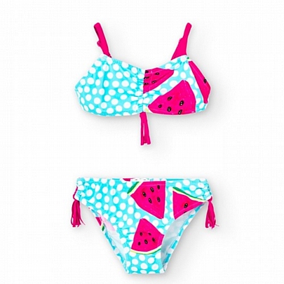 Item: boboli bikini swimsuit - Light blue boboli bikini swimsuit - Light blue