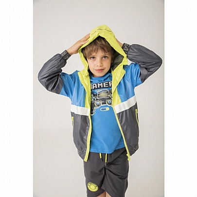 Item: thin boboli jacket - Gray thin boboli jacket - Gray