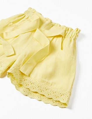 zippy shorts - Yellow