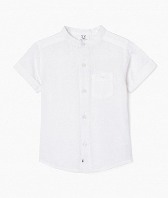 κοντομάνικο πουκάμισο zippy  - Λευκό
