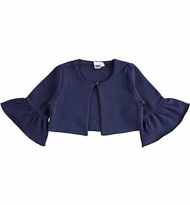 iDO ruffle bolero - Dark blue