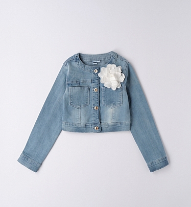 iDO denim jacket - Light blue