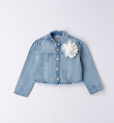 iDO denim jacket - Light blue