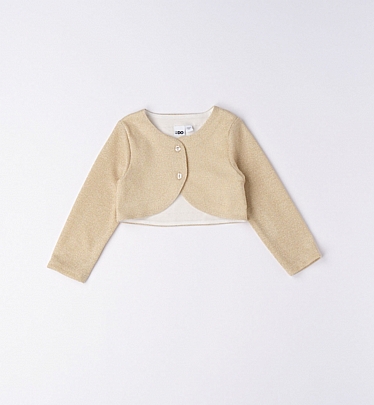 iDO lurex bolero/jacket - Gold