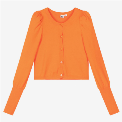 Item: iDO knit cardigan - Orange iDO knit cardigan - Orange