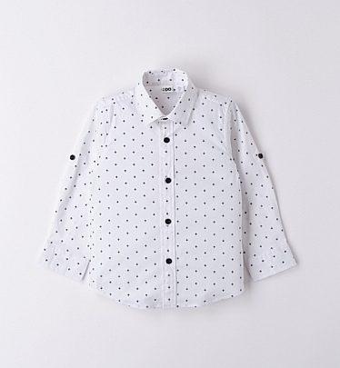 iDO design cotton shirt - White