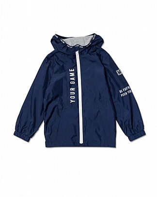 Flat navy blue jacket for boy Your game nathkids  - Dark blue