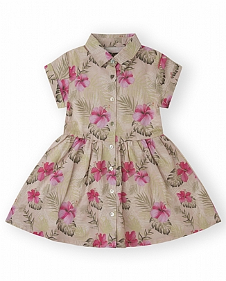 CANADA House floral dress - Beige